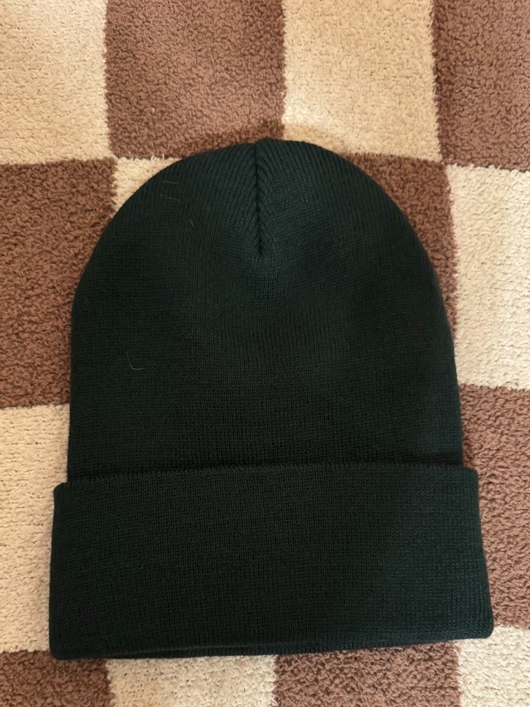 The Foxy Kind - Dark Green Beanie — image 2 of 3